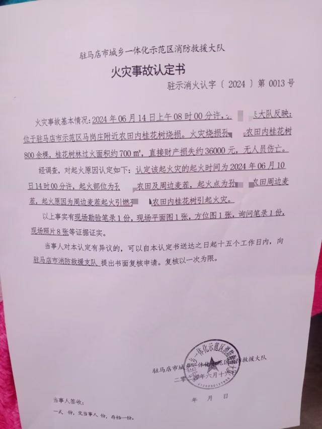皇冠信用网如何注册_群众近千棵桂花树被烧死皇冠信用网如何注册,为何不立案?驻马店回应
